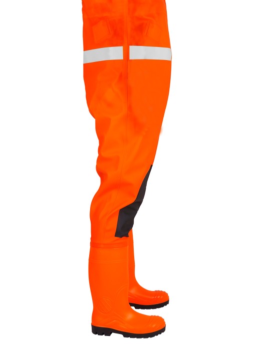 Specialist Waders Sbh Fluo Used In Difficult Weather And Terrain