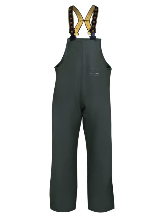 Fishing bib pants model 006 dedicated to work in particularly difficult weather conditions