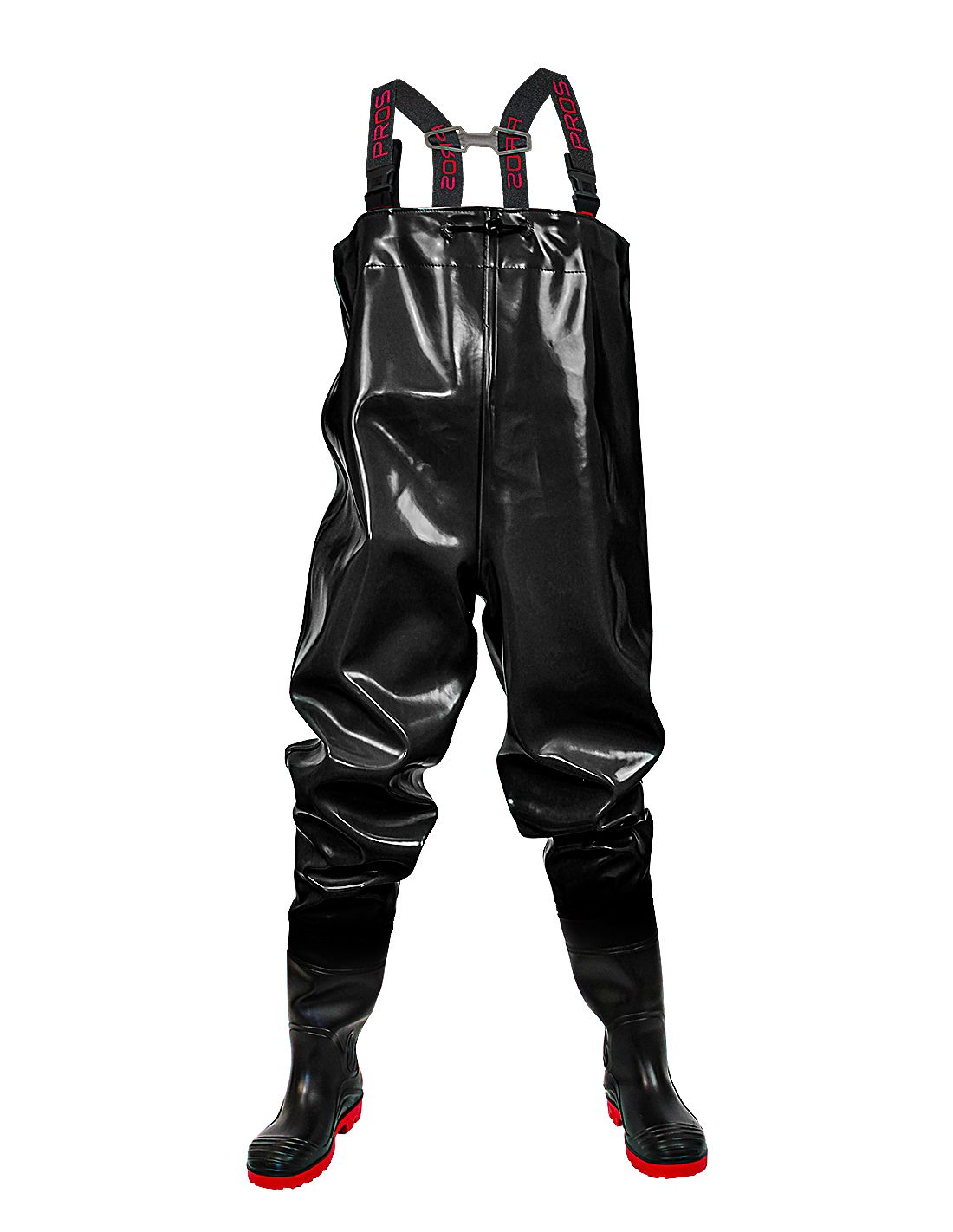 Chest waders model SB01 STRONG BLACK with high resistance to