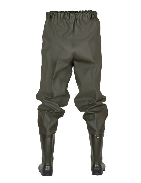 Pantalon de pêche ''Standard” Modèle SP03 à haute résistance aux dommages  mécaniques, avec les bottes PVC