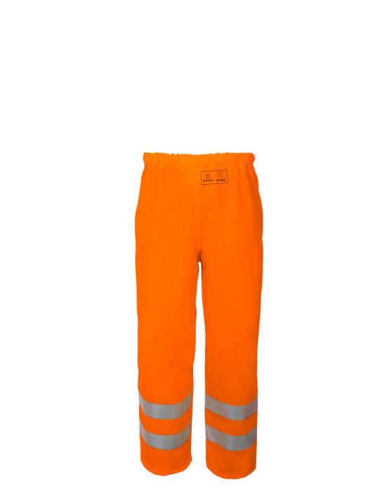 Waist trousers, model 1012, designed for working in low visibility, protecting against wind and rain