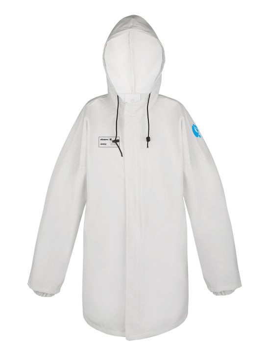 jacket made of waterproof material resistant to fats, enzymes and digestive juices, rain jacket, waterproof
