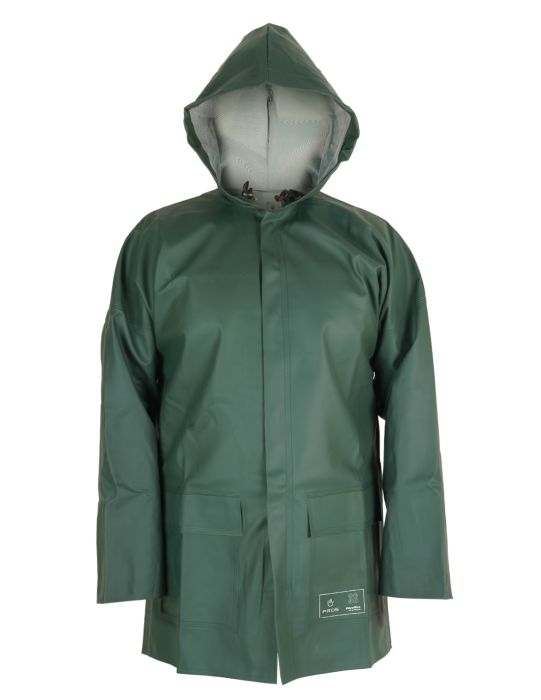 Antystatic jacket designed for use in hazardous areas, also in adverse weather conditions.