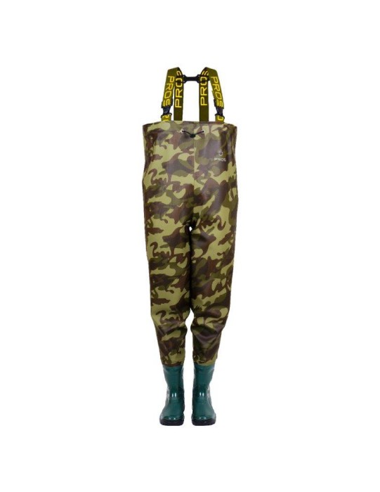 Junior chest waders SB designed for young people practicing outdoor activities