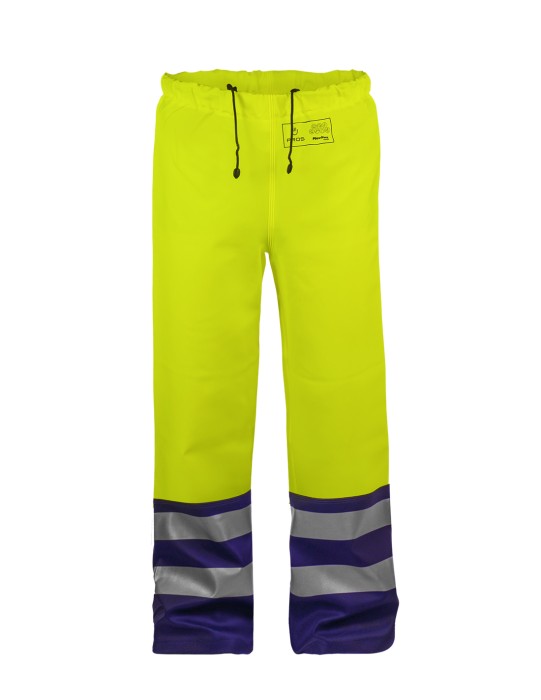 Multi-protective waist pants model 512A Made of waterproof, anti-static and flame retardant material