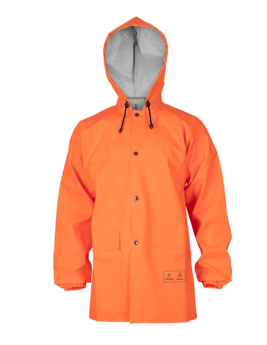 Jacket model 101, PROS, waterproof, rainproof, green color