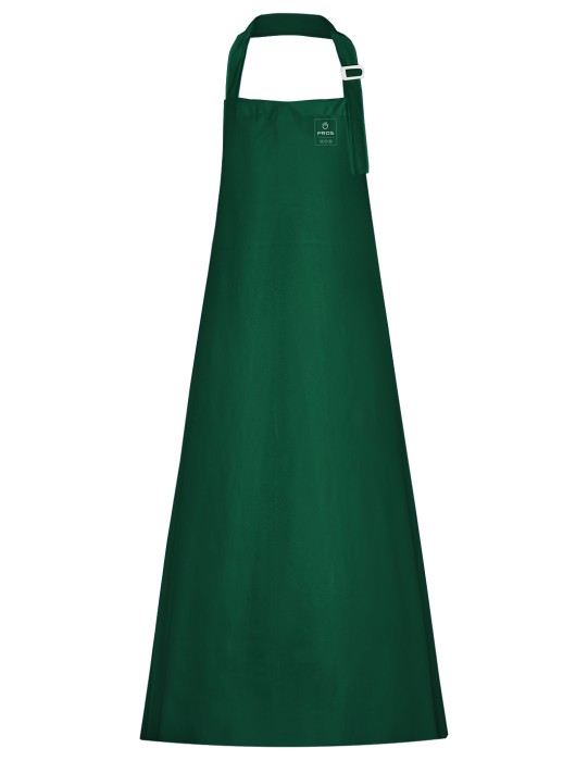 Apron model 108 made of material resistant to water, fats, enzymes, digestive juices and disinfectants