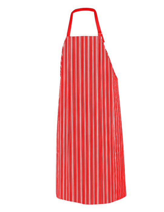 Elegant and very lightweight front apron in an interesting design.