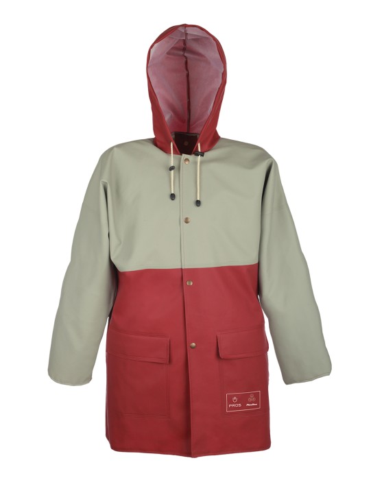 Two-color jacket, model 181, PROS, waterproof, rainproof, waterproof