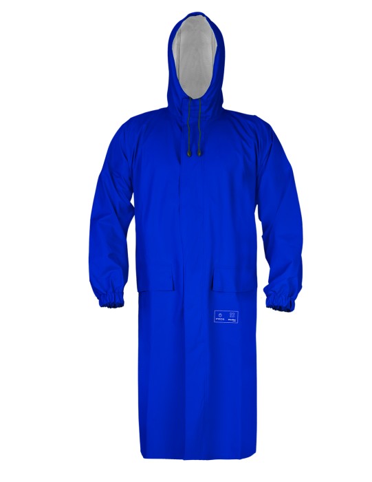 Chemical protection coat model 426 A coat for use in contact with acids and alkalis
